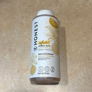 Honest Citrus Vanilla Bubble Bath 12 fl Oz
